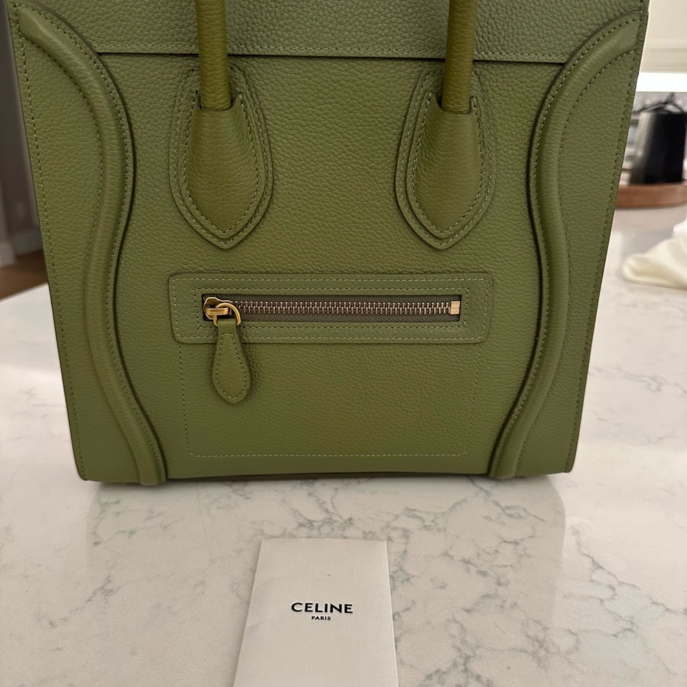 Celine micro luggage handbag. - Picture 6 of 6